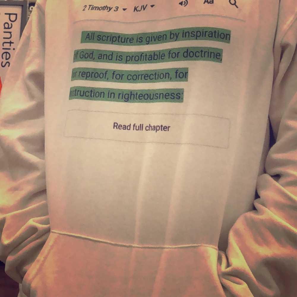 A sweatshirt